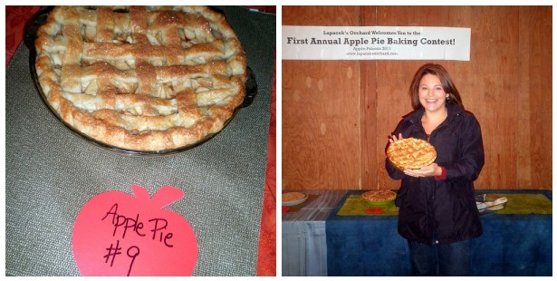2nd Place Winner for the 2011 Apple-Palooza Apple Pie Baking Contest at Lapacek's Orchard - Carolyn Brown