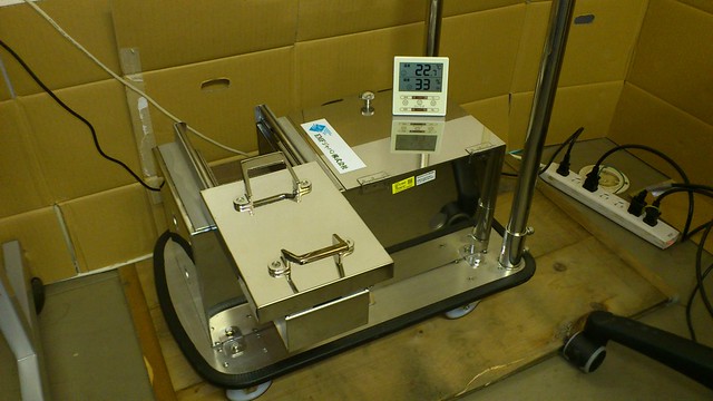 Top of the line radiation tester
