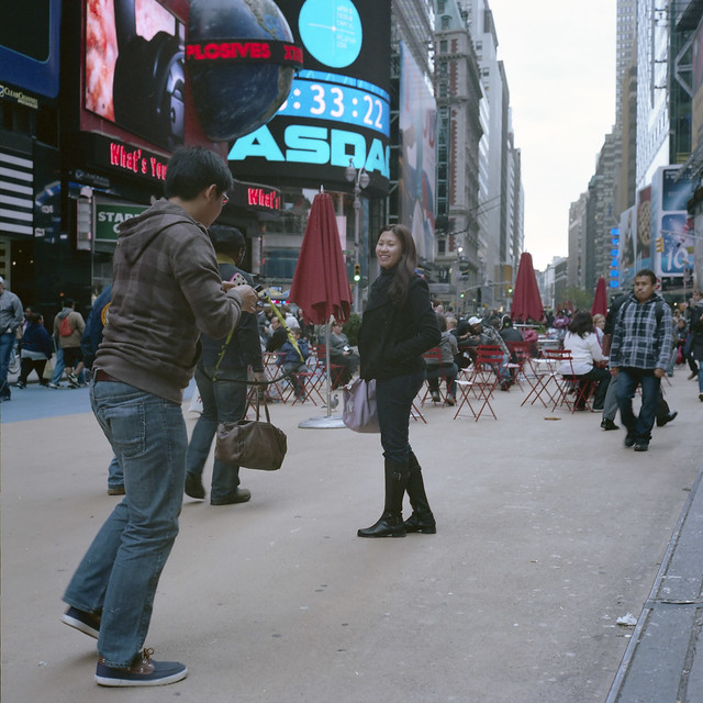 Times Square Tourists