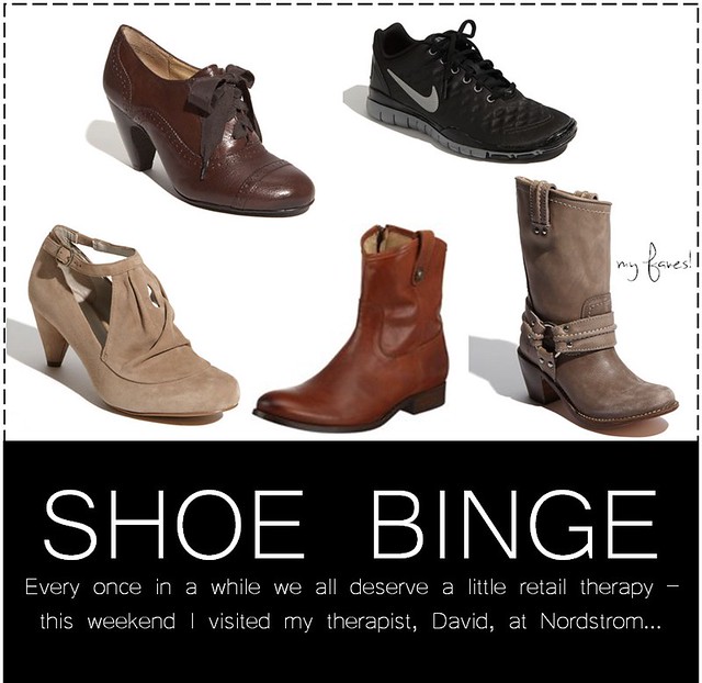 shoe binge