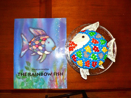 Rainbow Fish Cake