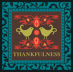 Thankfulness Frame Greeting Card
