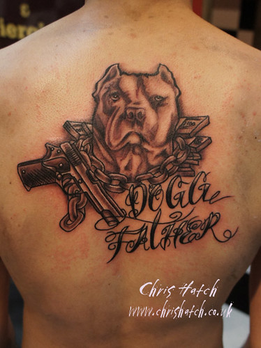  12Boog inspired gangster tattooby Chris Hatch Tattoos and Stuff