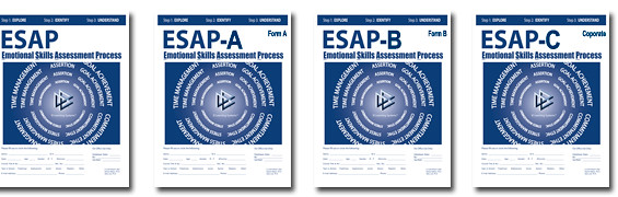 Front Covers of the ESAP® Assessment Vesions