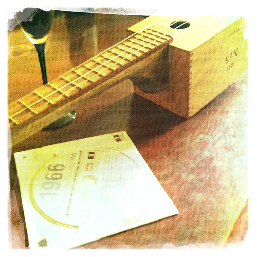 Cigar box ukulele for my birthday. Day 325/365.