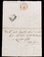 1680 London Penny Post letter