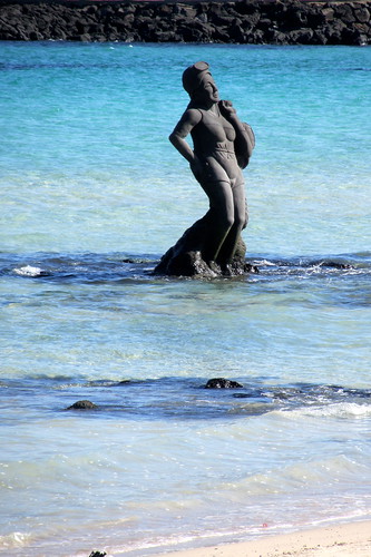 Udo Island - Haenyo statue