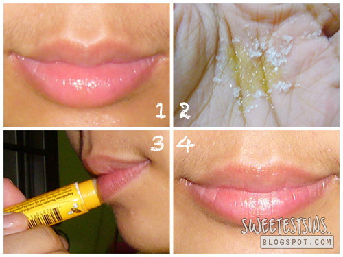 exfoliate lips lip scrub