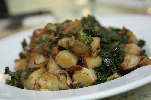 Stewed Kale and Potatoes