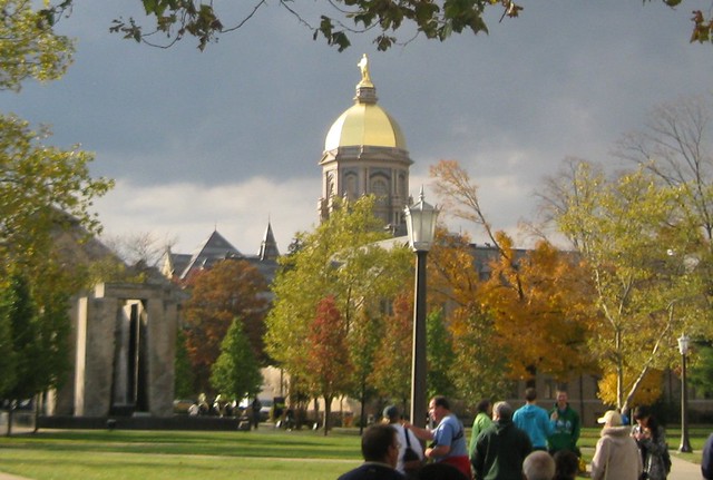 Notre Dame Gold Dome