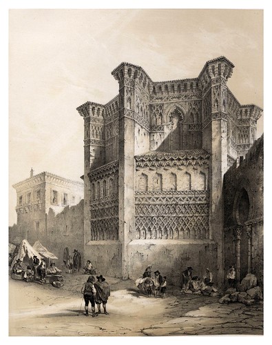 014-Iglesia de los Dominicos en Calatayud-España artística y monumental..Tomo II- 1842-1850-Genaro Perez de Villa-Amil