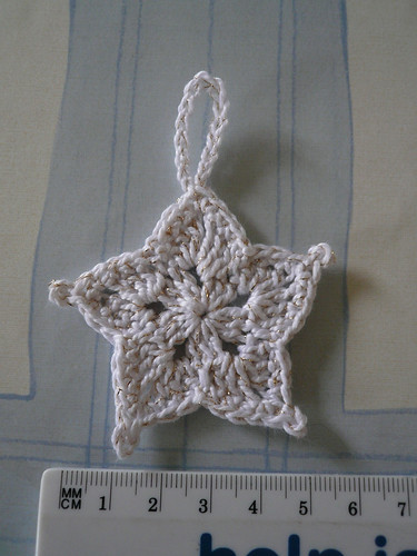 Crocheted star