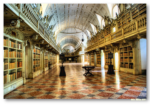 Biblioteca do Convento de Mafra by VRfoto