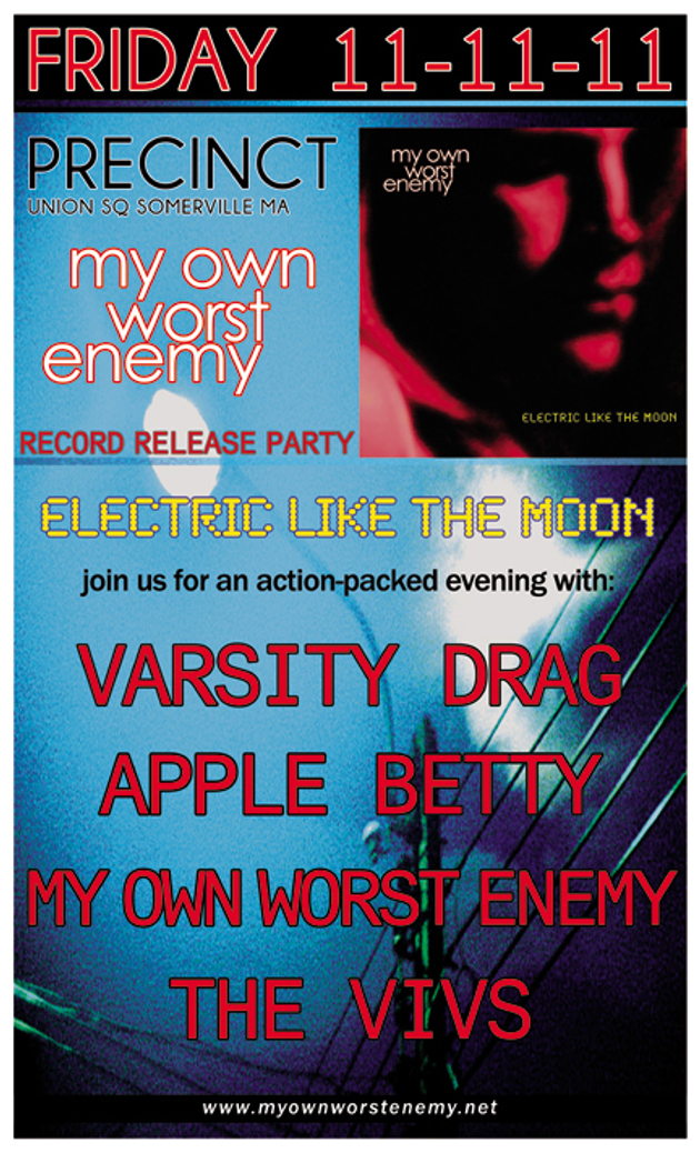 Varsity Drag, My Own Worst Enemy Record Release Show