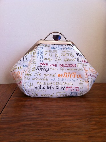 Another Fortune Cookie frame purse