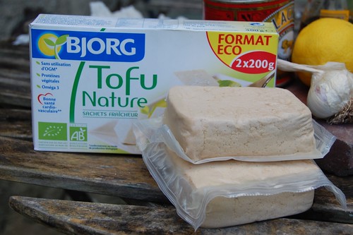 hard old tofu