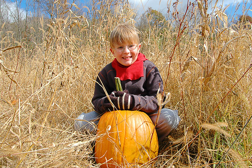 day 2660: A Pumpkin Patch Adventure with Grandparents! XIII.