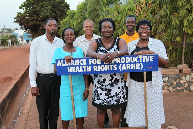 The Alliance for Reproductive Health Rights team