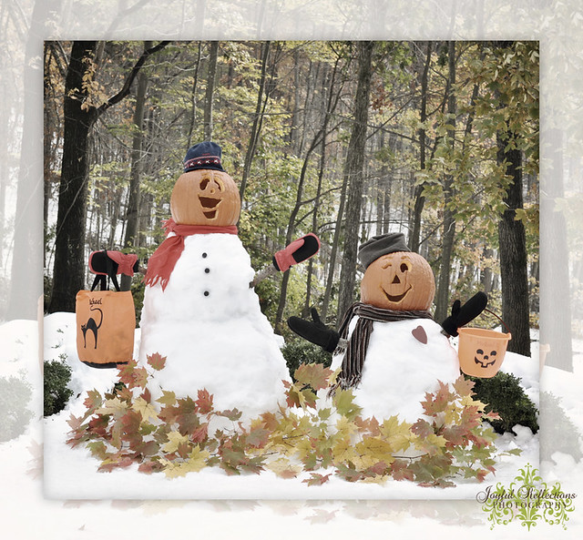 Happy Halloween Snowman!