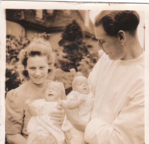 KMF & FVF with twins 1947