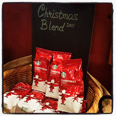 Starbucks Toffee Nut & Christmas Blend