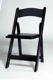 Black Garden Chair