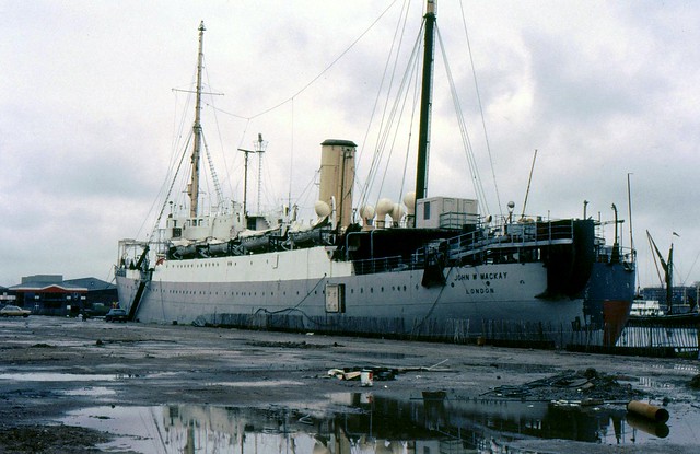 Cable Ship John W Mackay, London 1987