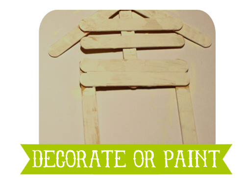 decorate or paint 
