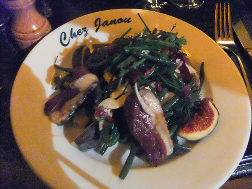 Smoked Magret Duck Salad, Chez Janou