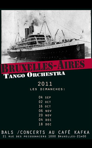 Bruxelles Aires Tango Orchestra @ Kafka