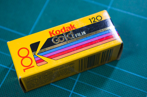 今次使用的是 ISO100 的 Kodak Gold 120 Film