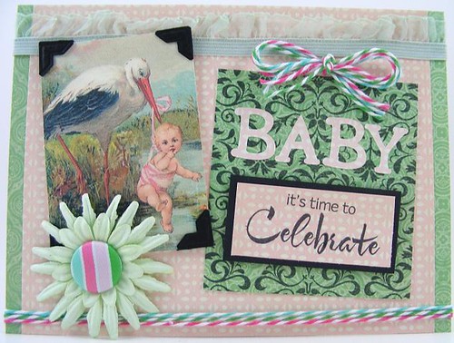 Baby Time To Celebrate Card