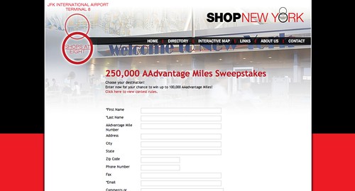 The JFK Shops at 8 website. 