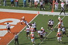 One of the many University of Texas touchdowns on the day