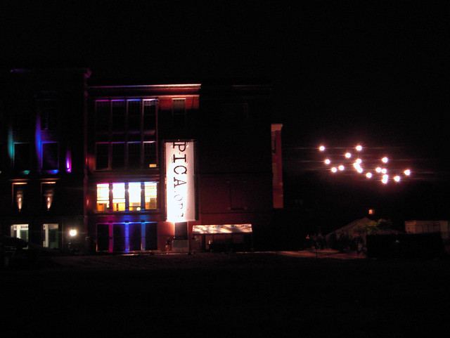 PICA Building at Night