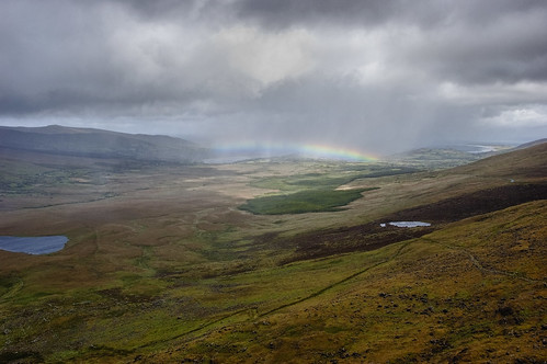 Rainbow over Conor Pass