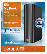 Western Digital My Book Live personal cloud storage