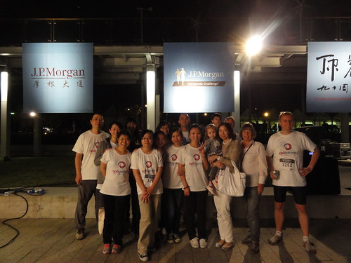 Spil Games Asia team at JP Morgan Corporate Challenge