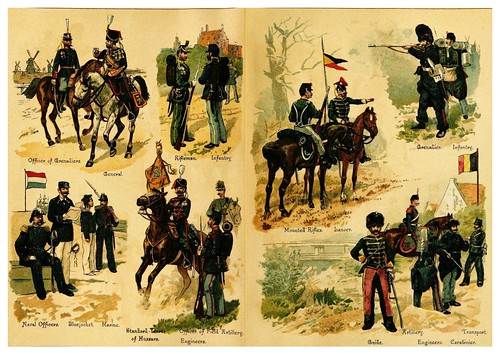 013-Armadas de Holanda y Belgica-Armies of Europe (1890)- Fedor von Köppen