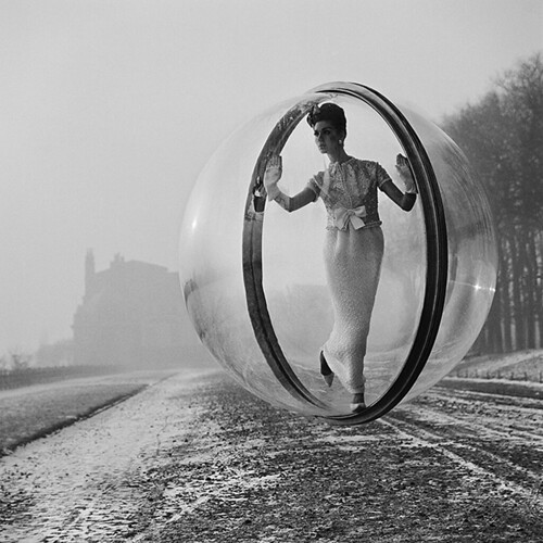 1963 ... fashion model in bubble! by x-ray delta one
