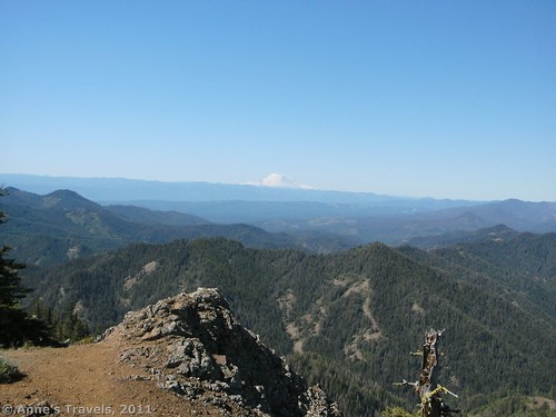 Mt. Rainier view from Teanaway Ridge, Okanogan-Wenatchee National Forest, Washington
