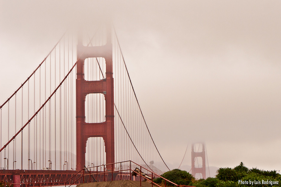 Golden Gate en la niebla