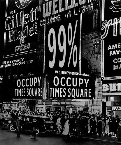 OCCUPY TIMES SQUARE by Colonel Flick