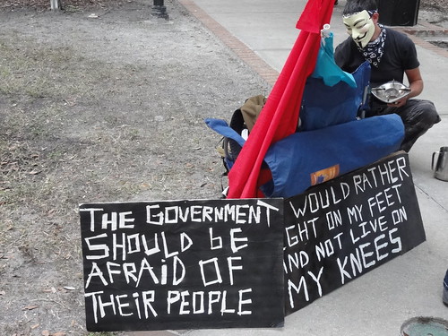 The government should be afraid of their people