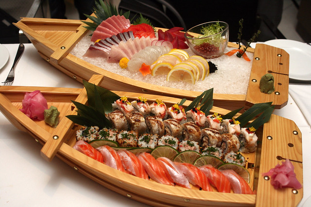 Sushi and Sashimi: Two boatloads of sheer pleasure