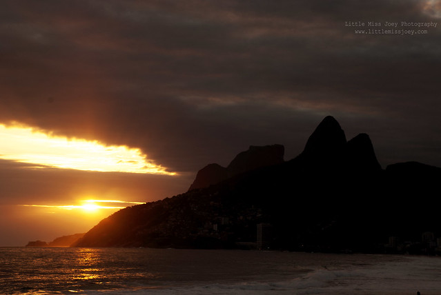 Sunset in Rio