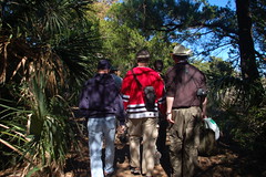 Joe, James, and James on the Trail