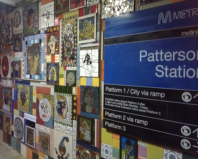 Patterson station mural