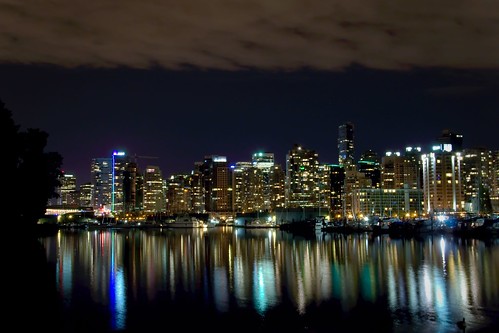 Coal Harbour By Night