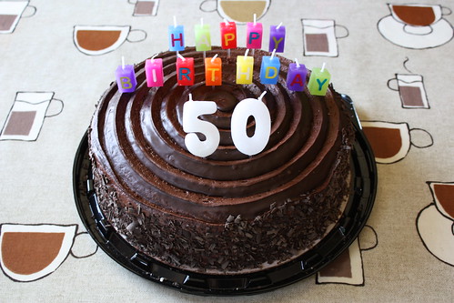 Brothers 50th Birthday Cake